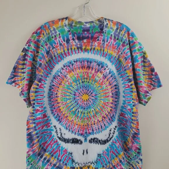 GRATEFUL DEAD diy tie dye steal your face t shirt - Picture 5 of 6